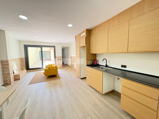 PLANTA BAJA DE OBRA NUEVA, 3 HABITACIONES, 2 BAÑOS Y PATIO EN CA N